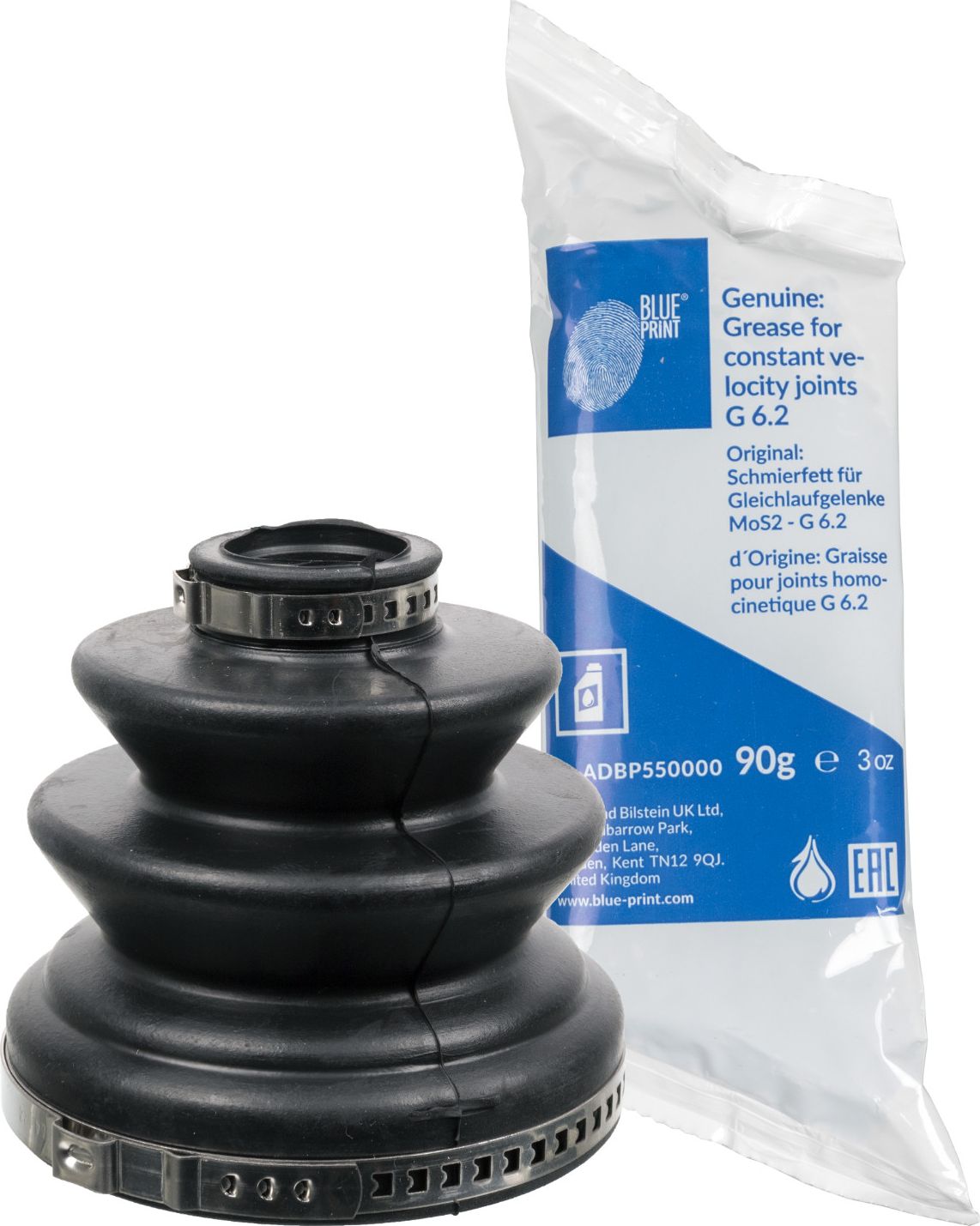 Пыльник шруса (комплект) Blue Print (резина). Артикул ADM58151