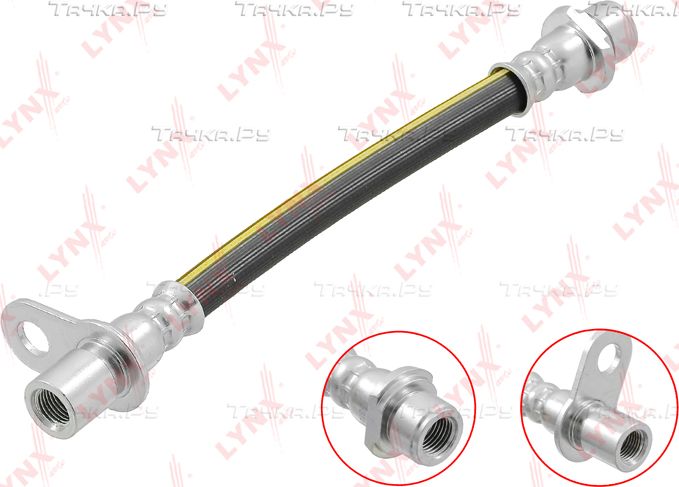 Тормозной шланг LYNXauto для Toyota Auris I 2006-2012. Артикул BL-3764