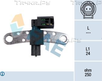 Датчик положения коленвала FAE для Dacia Logan I 2006-2012. Артикул 79028