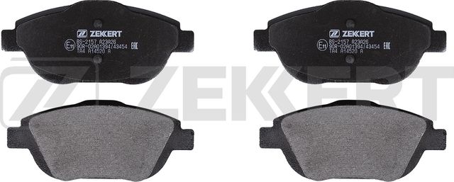 Тормозные колодки Zekkert. Артикул BS-2157