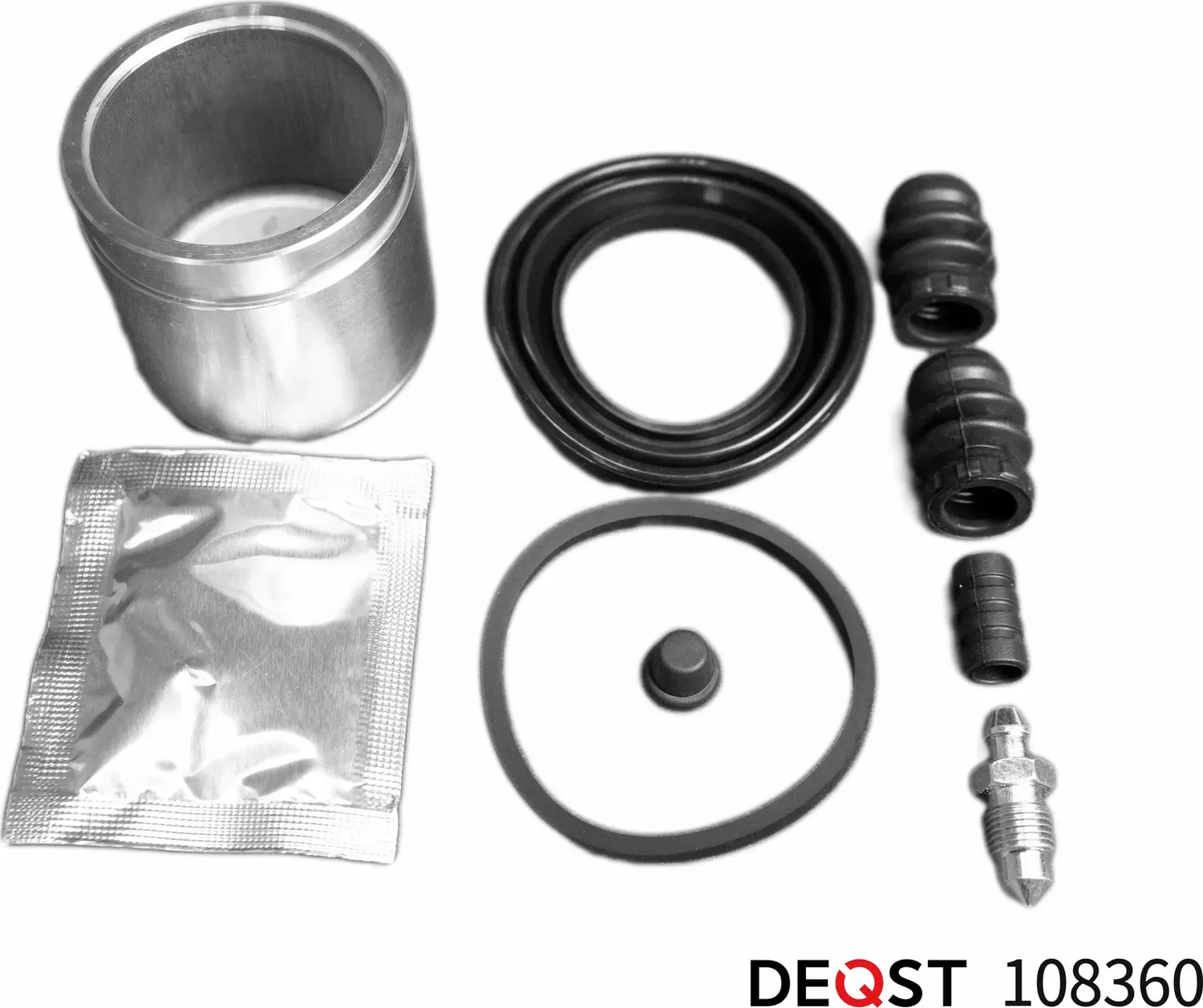 Ремкомплект тормозного суппорта с поршнем переднего (поршень O 54 mm, суппорт Ma (Deqst). Артикул 108360