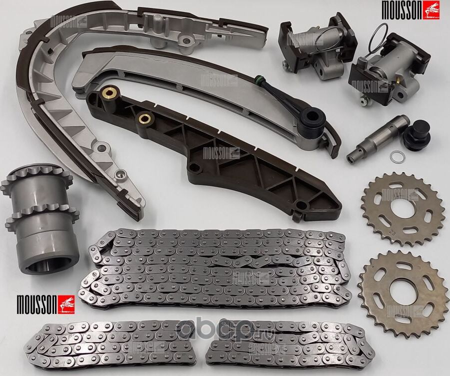 Комплект цепи ГРМ LR 4,4L 448PN BMW M62 (Mousson). Артикул STK448PN