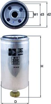 Топливный фильтр Mahle для DAF 95 1987-1998. Артикул KS 11
