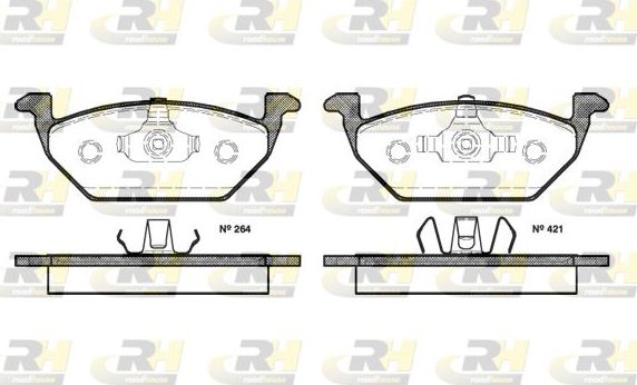 Тормозные колодки RoadHouse. Артикул 2633.20