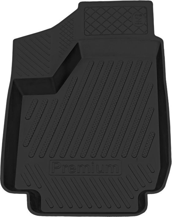 Коврики Rezkon резиновые левый передний для салона Lada (ВАЗ) 2131 (Нива) 1995-2026. Артикул 1639035100