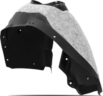 Подкрылок (локер) TOTEM передний левый с шумоизоляцией для Mazda CX-5 II 2017-2024. Артикул TOTEM.S.33.24.001