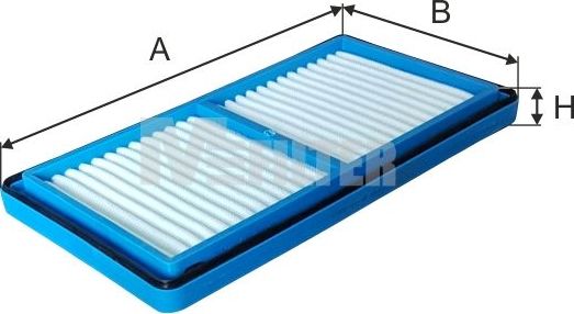 Воздушный фильтр MFilter. Артикул K 2003