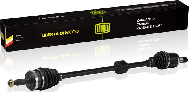 Полуось (привод в сборе, приводной вал) Trialli передняя правая для Lada Vesta I 2015-2026. Артикул AR 842