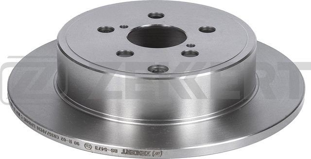 Тормозной диск Zekkert задний для Toyota Avensis II 2003-2008. Артикул BS-5473