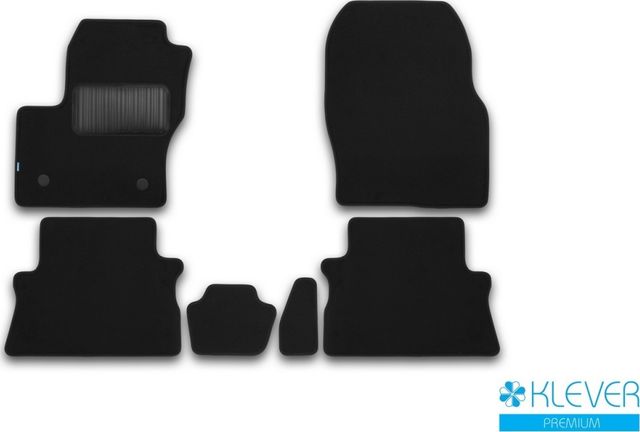 Коврики Klever Premium для салона Ford Kuga II кроссовер 2013-2016. Артикул KVR03164122110kh
