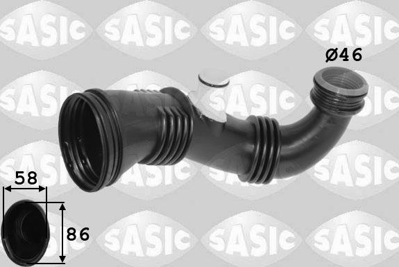 Патрубок интеркулера Sasic. Артикул 3330048