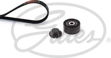 Приводной ремень поликлиновой с роликами (комплект) Gates Micro-V® для Citroen DS3 I 2013-2015. Артикул K016PK848SF