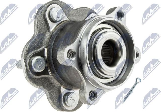 Ступица колеса с интегрированным подшипником NTY задняя правая/левая для Renault Koleos II 2016-2026. Артикул KLT-NS-078