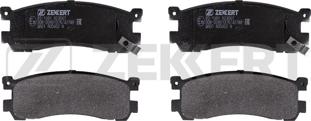 Тормозные колодки Zekkert задние для Mazda MPV I (LV) 1988-1999. Артикул BS-1391