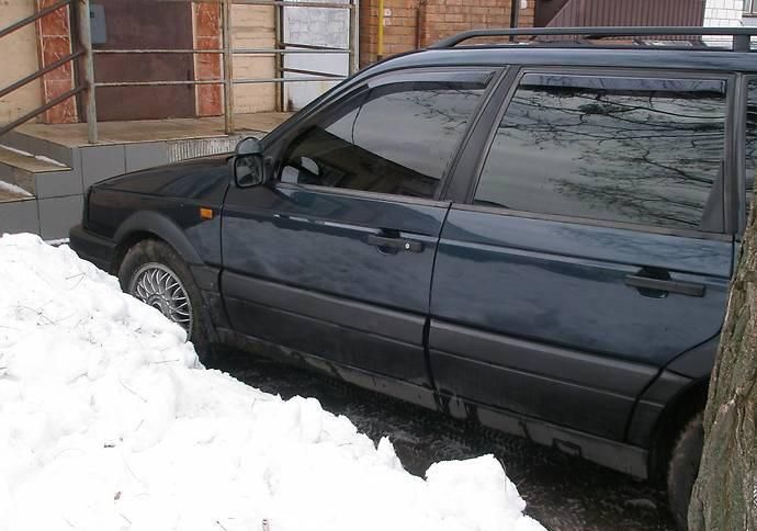 Дефлекторы Heko для окон Volkswagen Passat B3 универсал 1988-1993. Артикул 31121