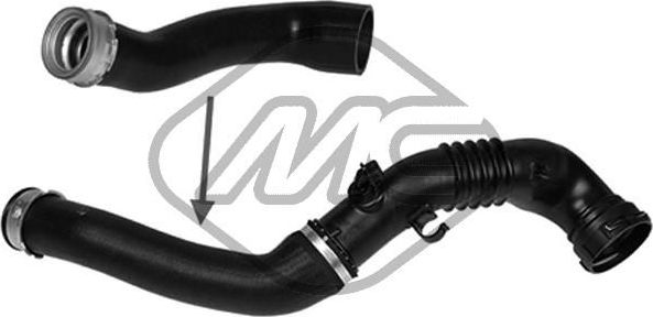 Патрубок интеркулера Metalcaucho. Артикул 07718