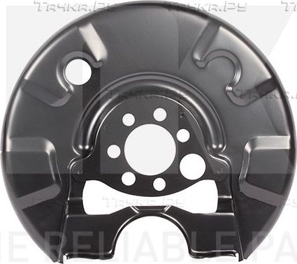 Кожух (щиток) тормозного диска NK задний правый для Volkswagen Passat B3 1988-1996. Артикул 2347122