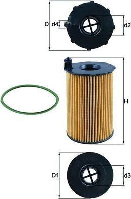 Топливный фильтр Mahle-Knecht для Mercedes-Benz Econic I 2000-2026. Артикул KX 80/1D