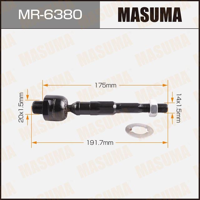 Рулевая тяга Masuma правая/левая для Honda Civic VIII 2005-2012. Артикул MR-6380