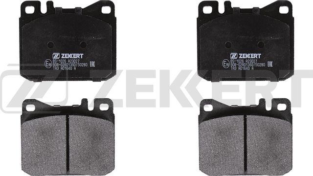 Тормозные колодки Zekkert передние для Mercedes-Benz W123 1976-1985. Артикул BS-1026