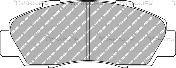 Тормозные колодки FERODO RACING DS2500 для Honda Integra III 1997-2001. Артикул FCP905H