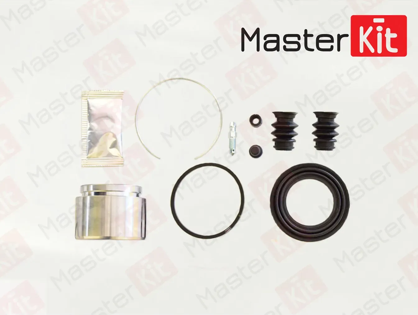 Ремкомплект тормозного суппорта + поршень | перед | (Master KIT). Артикул 77A1998