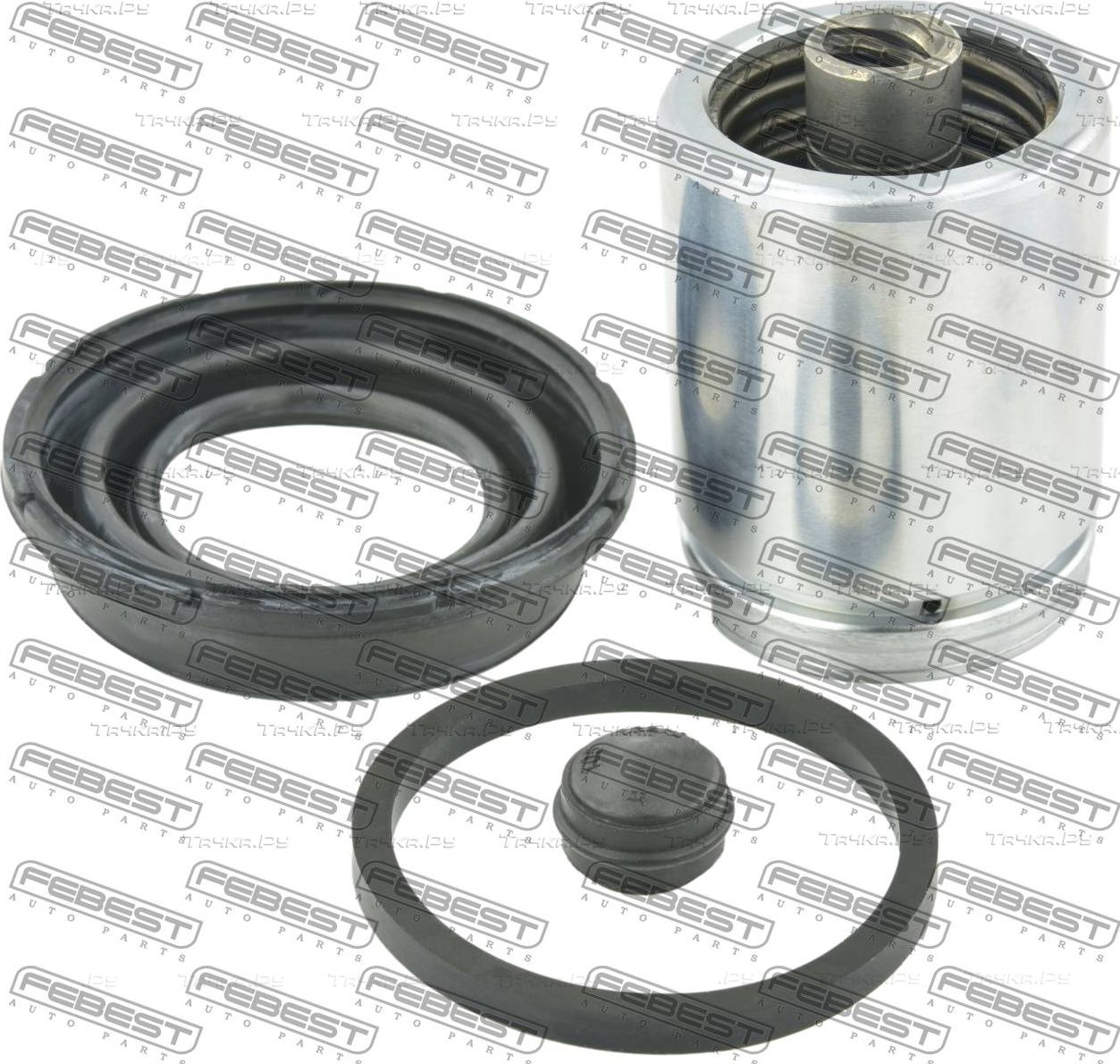 Ремкомплект тормозного суппорта Febest задний для Chevrolet Cruze II 2012-2026. Артикул 1876-ASJR-KIT