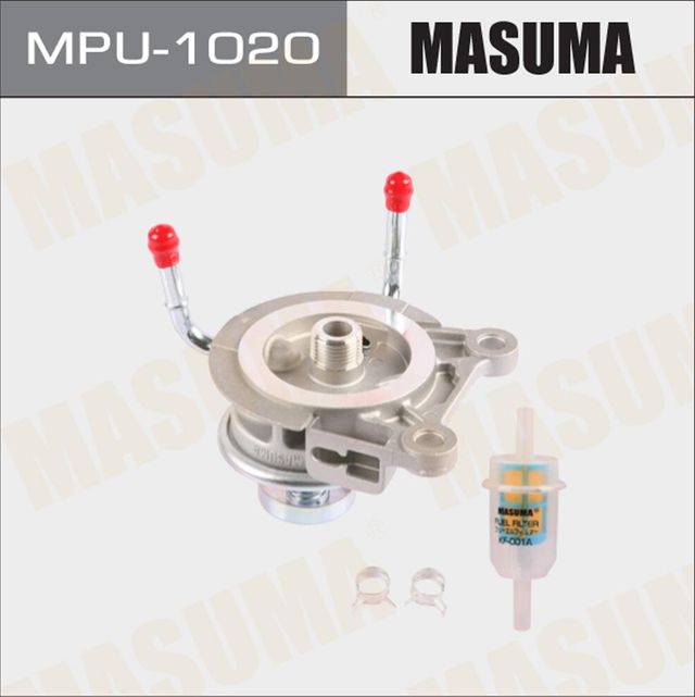 Топливный насос низкого давления (ТННД), помпа ручной подкачки топлива Masuma для Toyota HiAce H100 1989-2004. Артикул MPU-1020