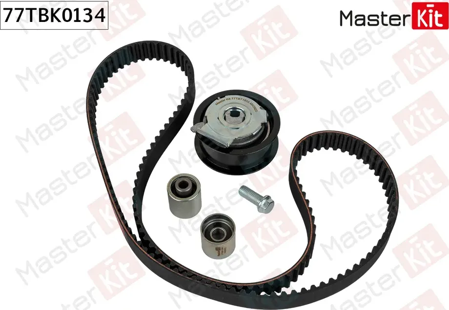 77TBK0134 Комплект ремня ГРМ Audi A3 (8L1) 1996 - 2006 (Master KIT). Артикул 77tbk0134