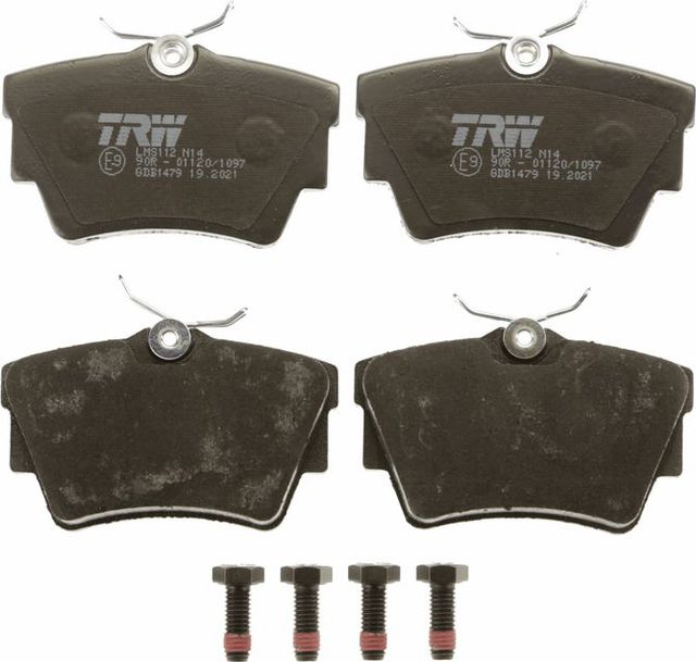 Тормозные колодки TRW COTEC задние для Opel Vivaro B 2014-2018. Артикул GDB1479