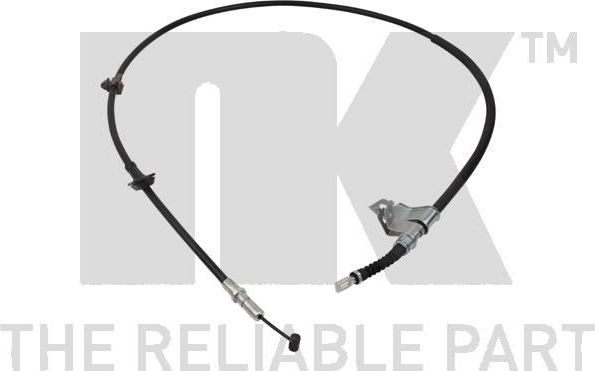 Трос ручника (тросик ручного тормоза) NK правый для Honda Fit II 2008-2008. Артикул 902636