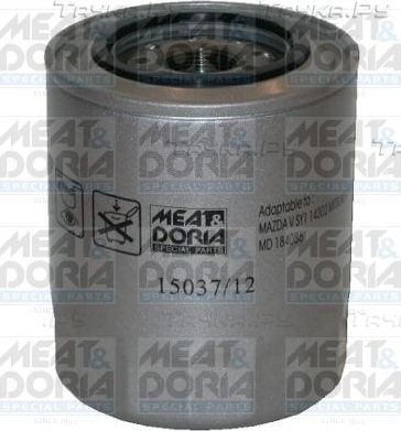 Масляный фильтр Meat & Doria для Mitsubishi Pajero Sport I 1998-2008. Артикул 15037/12