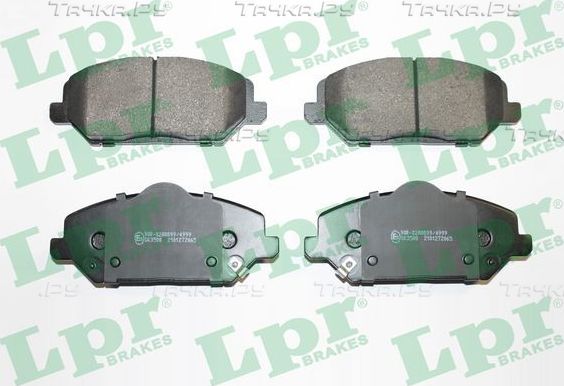 Тормозные колодки LPR передние для Hyundai i30 III 2016-2026. Артикул 05P2065