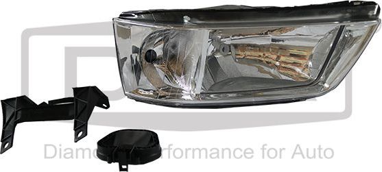 Фара передняя основная DPA левая для Volkswagen Transporter T5 2003-2015. Артикул 89410303702