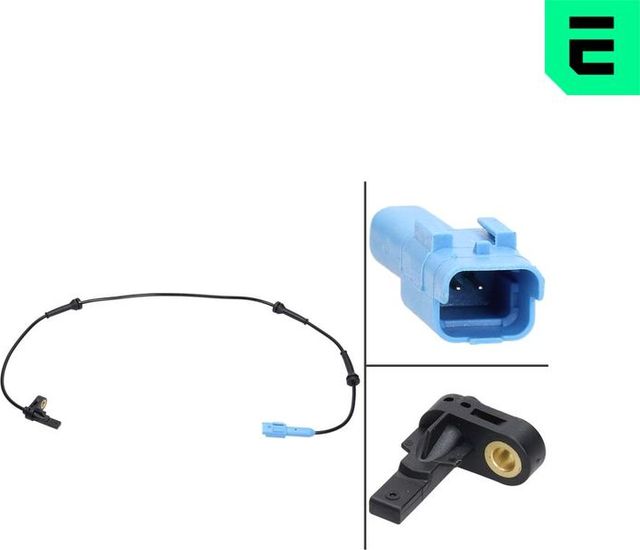 Датчик ABS Optimal задний для Peugeot 206 1998-2013. Артикул 06-S117