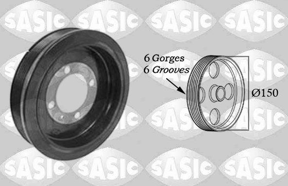 Шкив коленвала Sasic. Артикул 2156062