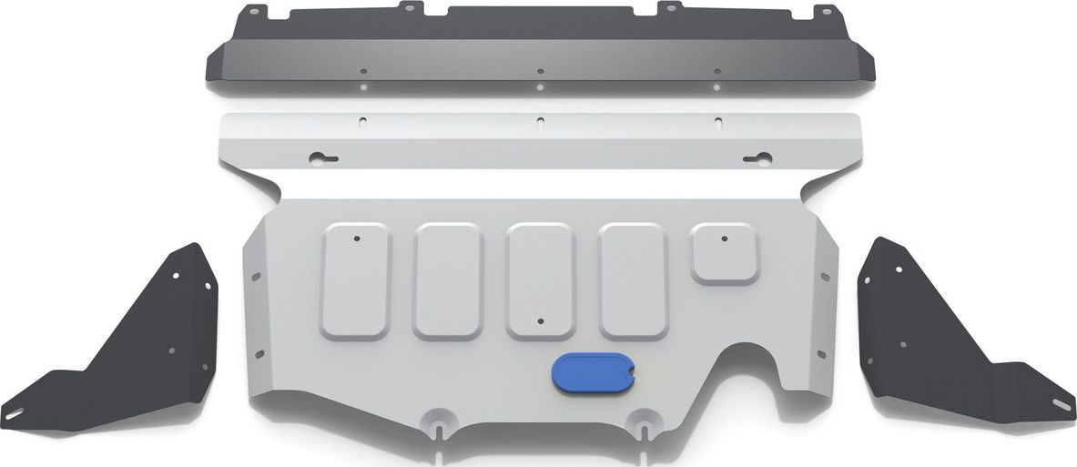 Защита Rival для картера (увеличенная) Subaru Forester V 4WD 2018-2026. Артикул 333.5439.1