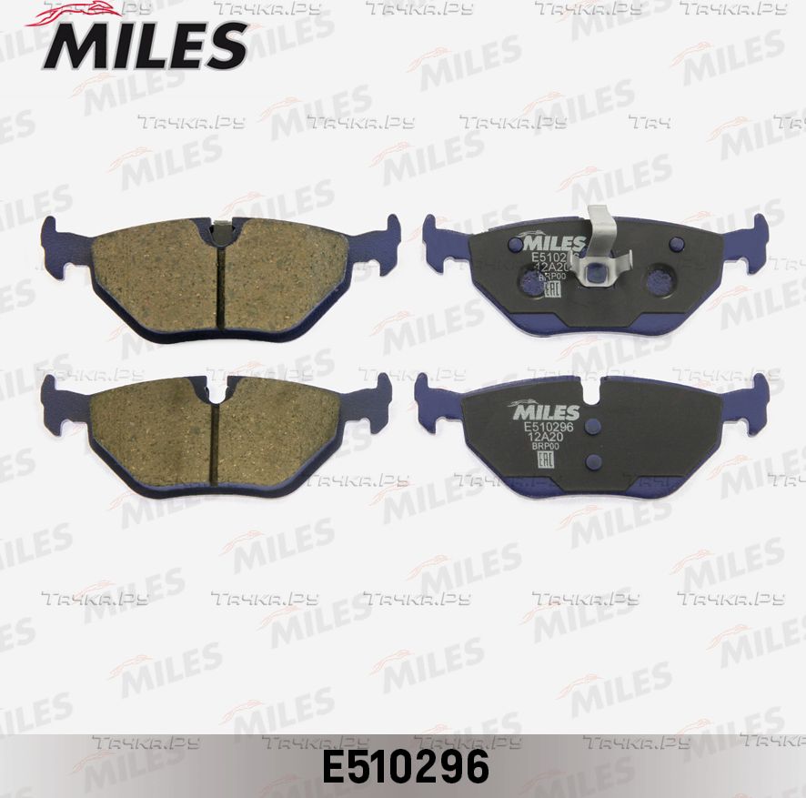 Тормозные колодки Miles (Керамика) задние для Saab 9-5 I 1999-2009. Артикул E510296