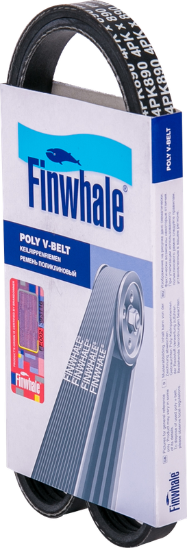 Приводной ремень поликлиновой Finwhale для BMW 5 III (E34) 1989-1996. Артикул BP4PK890