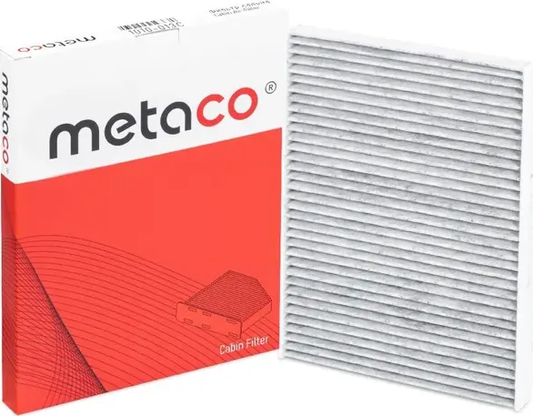 Фильтр салона VAG A3/TT/OCTAVIA/PASSAT/GOLF 4 96- угольный (Metaco). Артикул 1010013C