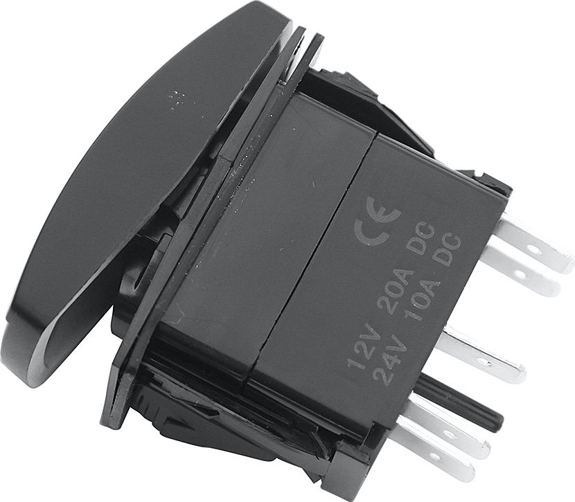 Переключатель РИФ включения/выключения ПЕРЕДНЯЯ БЛОКИРОВКА с белой подсветкой. Артикул RIF22-1-1102100