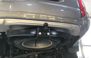 Фаркоп Лидер-Плюс для Mitsubishi Pajero Sport II 2008-2016. Фланцевое крепление. Артикул M115-FC