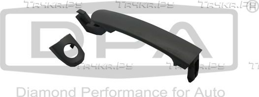 Ручка двери DPA для SEAT Cordoba II 2002-2009. Артикул 88370134602