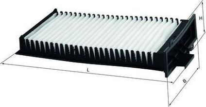 Салонный фильтр Mahle для Citroen C5 I 2001-2004. Артикул LA 127