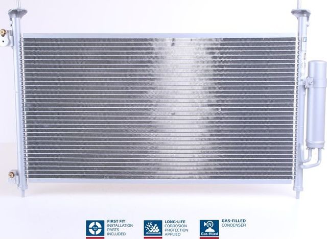 Радиатор кондиционера (конденсатор) Nissens (алюминий) для Honda Civic VIII 2005-2012. Артикул 94875