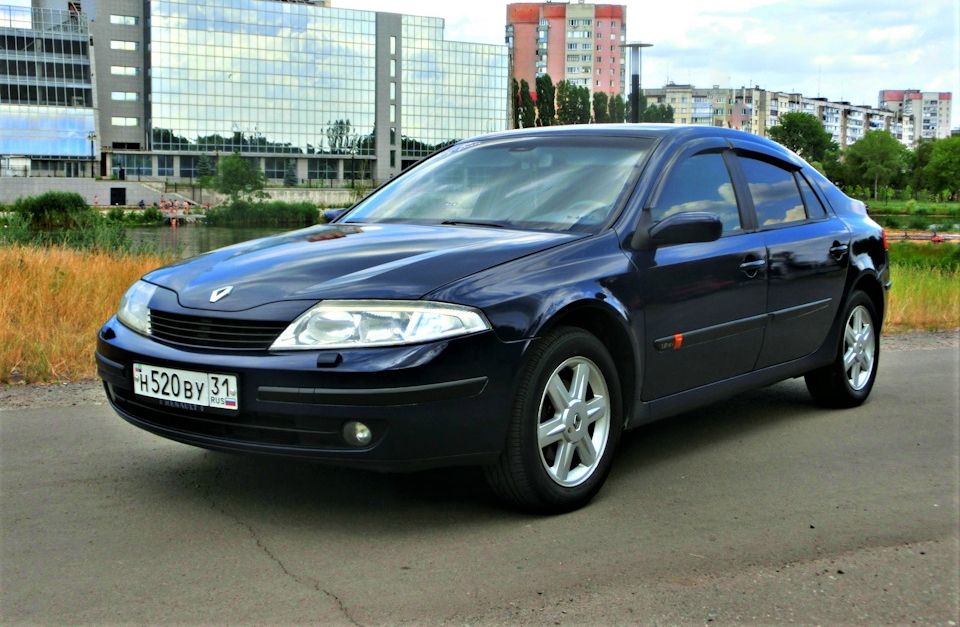 Дефлекторы Cobra Tuning для окон Renault Laguna II седан, хэтчбек 2001-2007. Артикул R10401