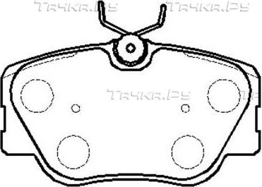 Тормозные колодки HSB. Артикул HP5027