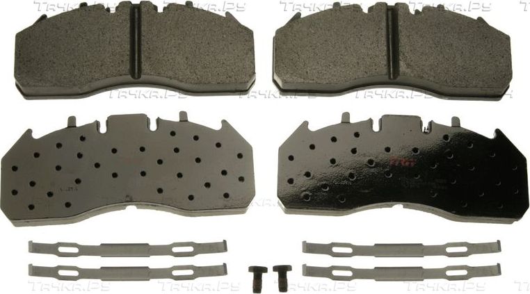 Тормозные колодки TRW передние/задние для Volvo 9700 2001-2026. Артикул GDB5096