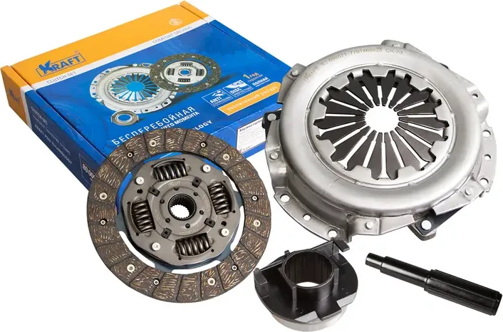 Сцепление компл. RENAULT LOGAN/CLIO/KANGOO 04- 1.4 8V 181mm (Kraft). Артикул KT098571