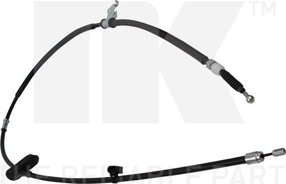Трос ручника (тросик ручного тормоза) NK. Артикул 905013